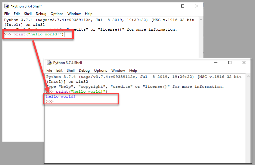 Python create process