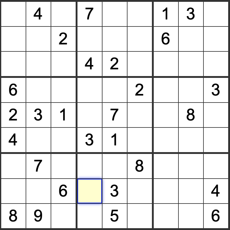 Sudoku Solver in Python - Lior Sinai